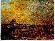 Giovanni Segantini Ebene beim Eindunkeln Sweden oil painting artist